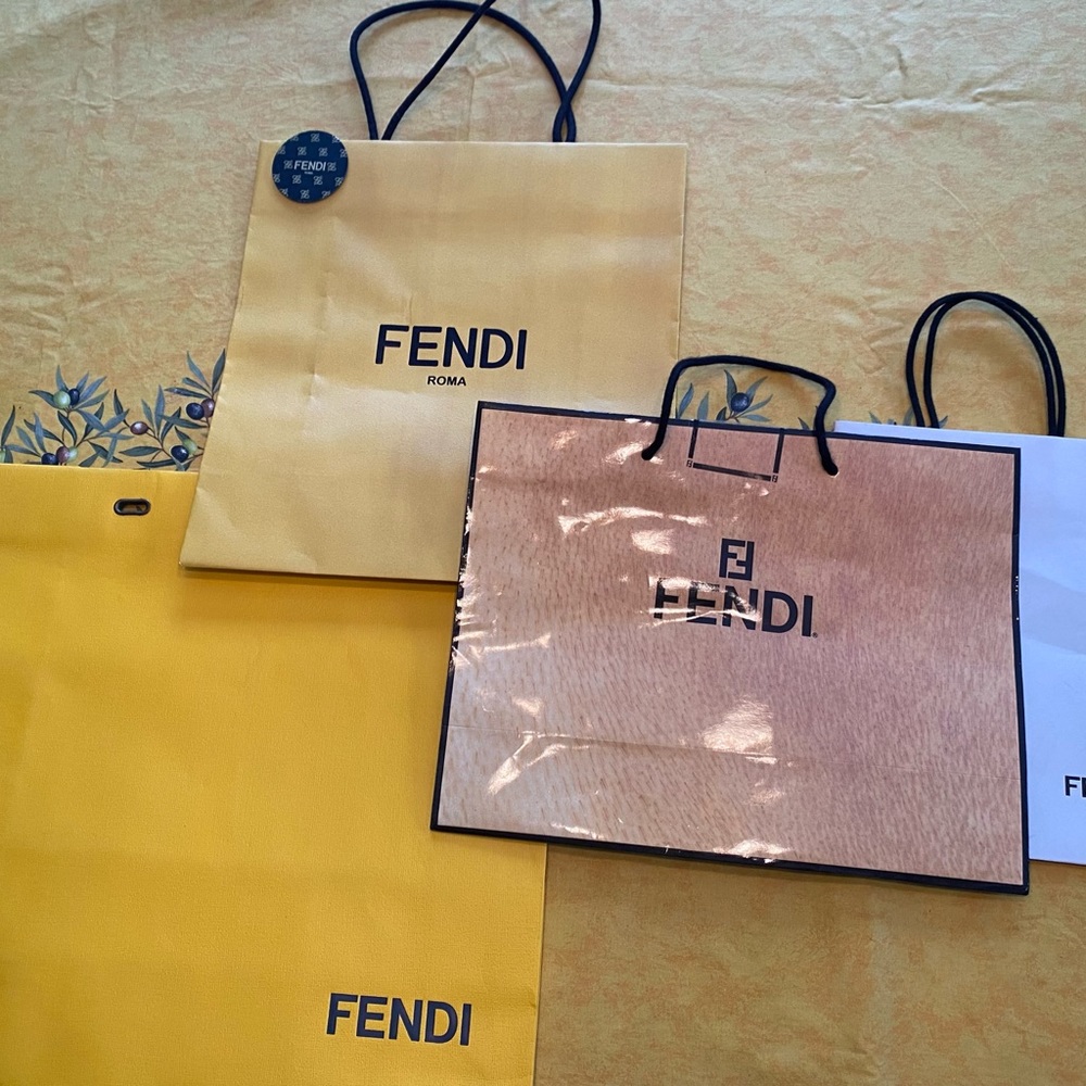 Fendi shopping bags